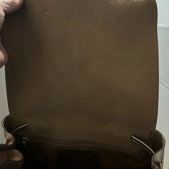 Coach Metallic Rose Gold Mini Backpack - Picture 8 of 11